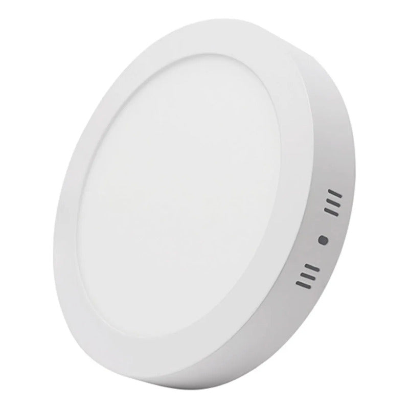 Foco Sobrepuesto Panel Plafon Led 24w Redondo