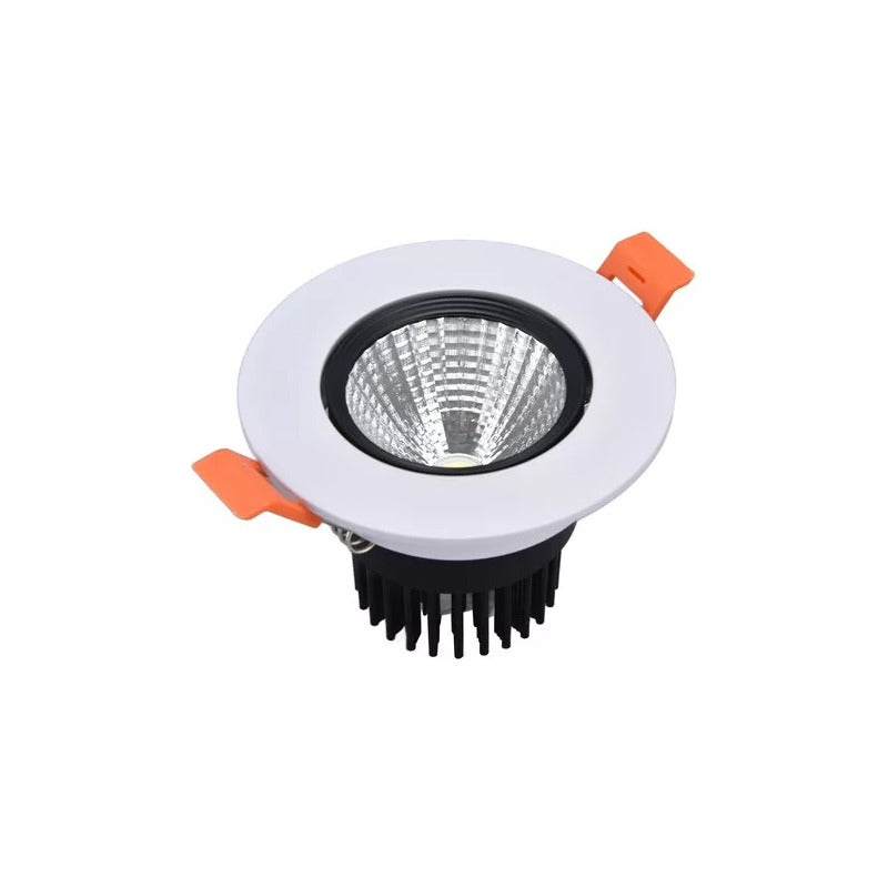 Foco Led Empotrable 9.5 Cm 7w, 630 Lm, Regulable, Embutido