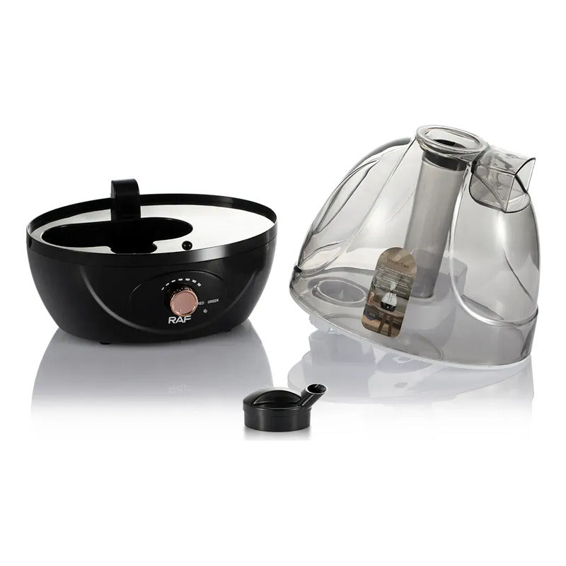Humidificador Ultrasónico Silencioso 2,5l 20w Raf + Escencia Agua