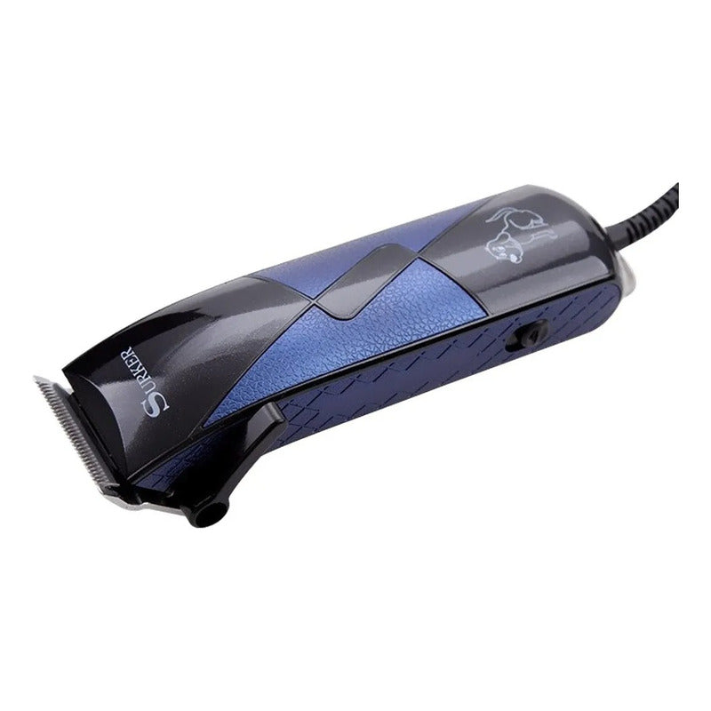 Maquina Cortar Pelo Y Uñas 2en1 Mascotas Perro Gato Azul