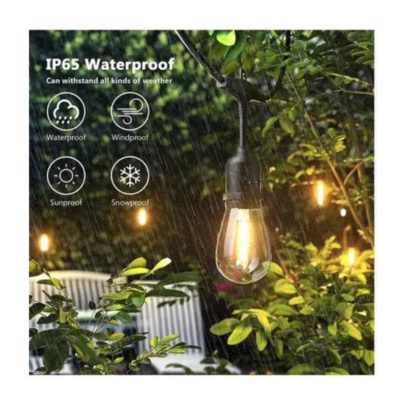 Ampolleta Led Recargable Tipo C Para Camping Luz Cálida