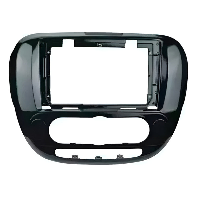 Bisel Adaptador Kia Soul 2014-2018 9  Negro Brillante Negro