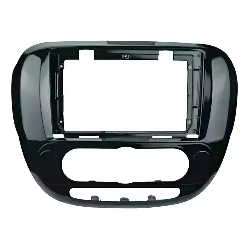 Kit Kia Soul: Bisel Adaptador 2014-2018 Negro Brillante + Pantalla Táctil 9'' Gps/wifi/waze