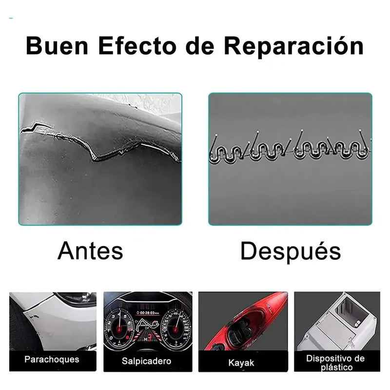 Grapas Para Soldadura De Plástico, Kit De 1200 Piezas Para Reparación De Automóviles