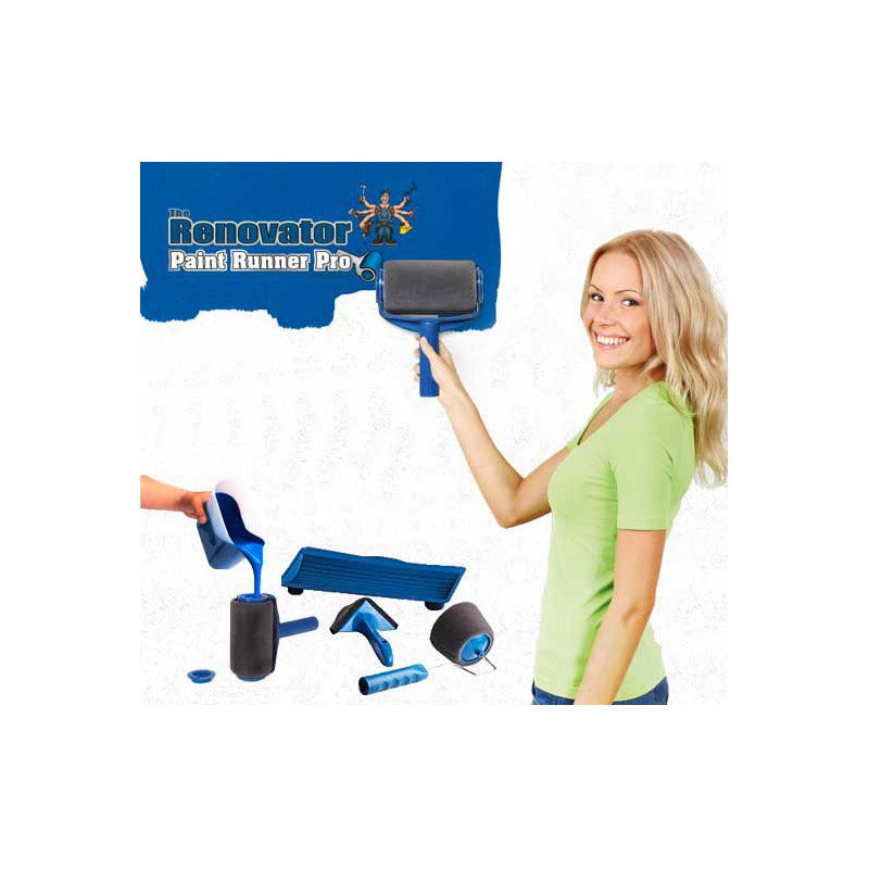Set Rodillo Antiderrame Recargable Pintar Facil