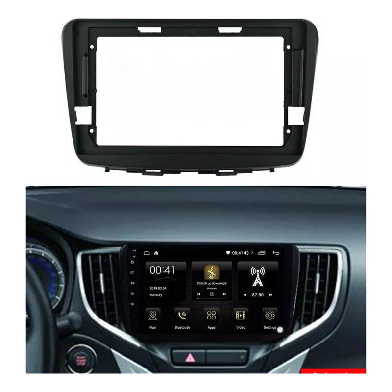 Bisel Adaptador Radio 9puLG + Cambus Suzuki Baleno 2010-2018