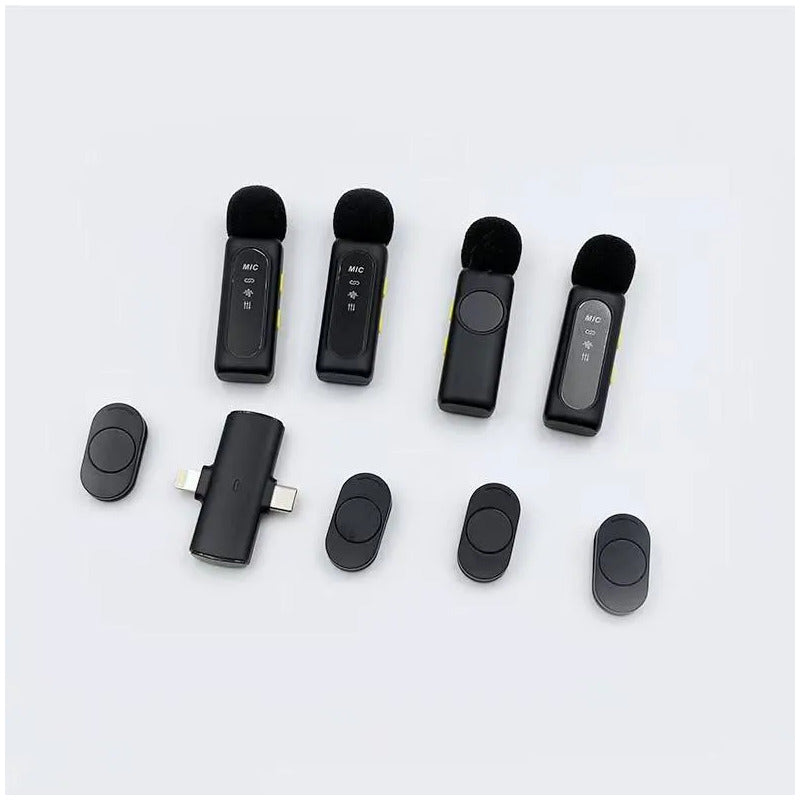 Microfonos Bluetooth Lavalier Mediamake T90 Inalámbricos Negro