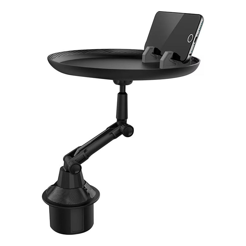 Mesa Bandeja Para Comida Y Porta Vasos Autos Suvs Camionetas Negro