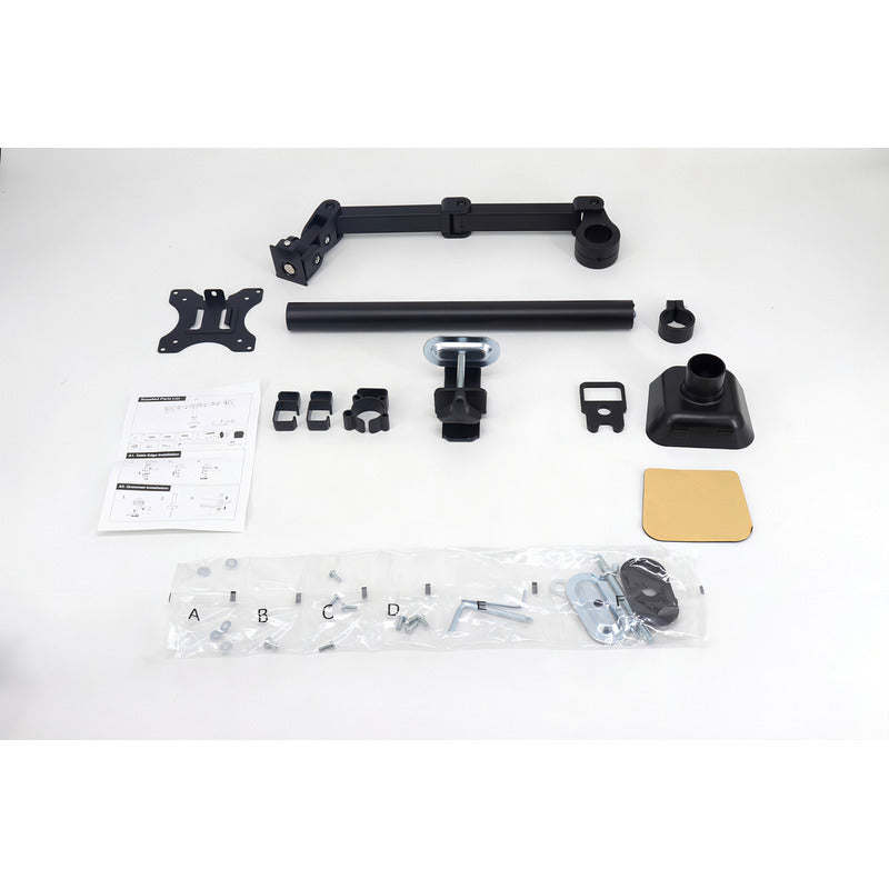 Soporte Monitor Pm50 Brazo Móvil 17-32 PuLG Inclinable Giratorio Negro