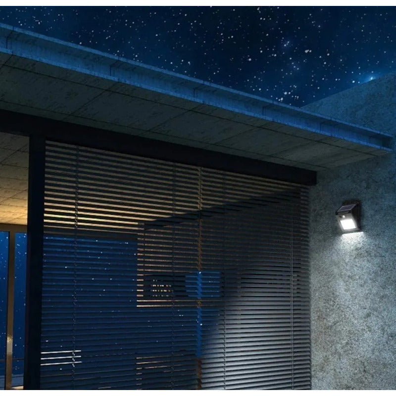 Aplique Solar 30 Led, Mas Led Q Otros Modelos, Envio Gratis