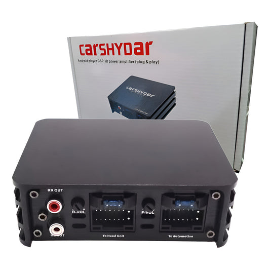 Amplificador De Audio Para Radio Android Auto Negro