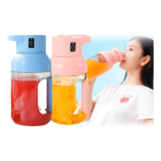 Batidora Portatil 1.5 Lts Licuadora Juguera Recargable Variados