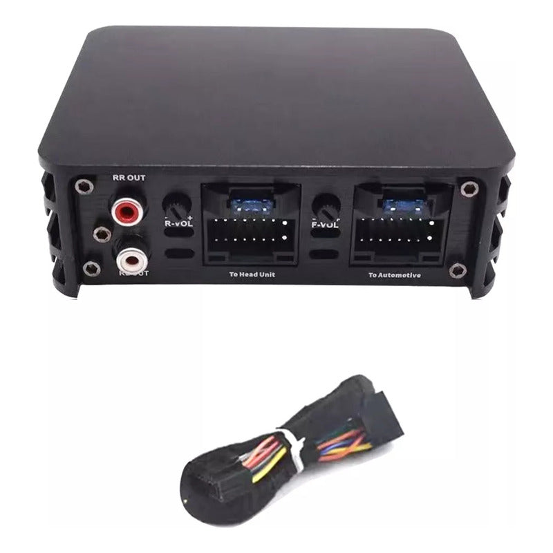 Amplificador De Audio Para Radio Android Auto Negro