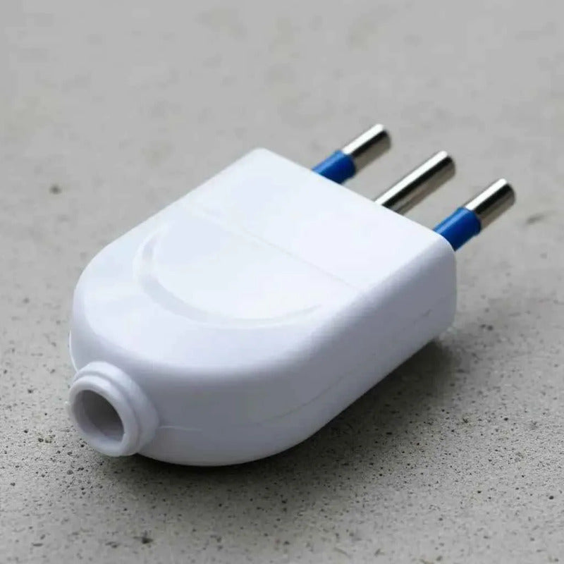 Pack X10 Enchufe Volante Macho 2p + Tierra 10a 250v