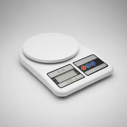 Balanza Pesa Digital Cocina 5 Kilos Blanca Blanco 5 Kg