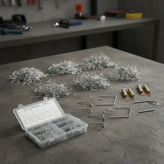 Kit 1200 Unidades Grapas Para Soldadora Reparacion Plasticos