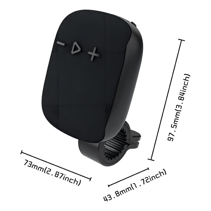 Parlante Bluetooth Irm Sk14 Portátil Para Bicicleta Y Moto Con Soporte Varios