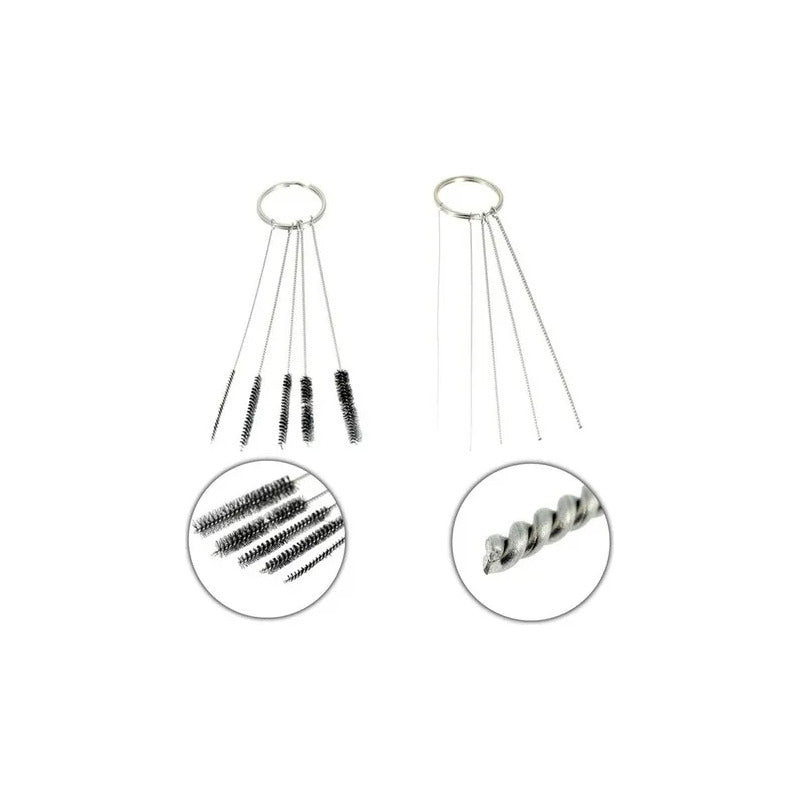 Kit Aerografo Doble Accion + Compresor + Accesorios Limpieza Negro