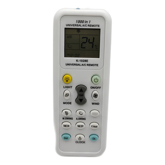 Control De Aire Acondicionado 1000 Marcas Compatibles Blanco