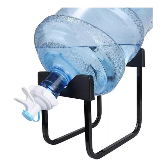 Soporte Dispensador Rack Para 1 Bidón De Agua + Boquilla