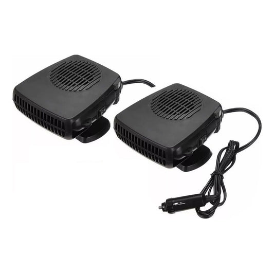 Calefactor Pack X2 Para Auto 12v 200w Calefaccion Portatil