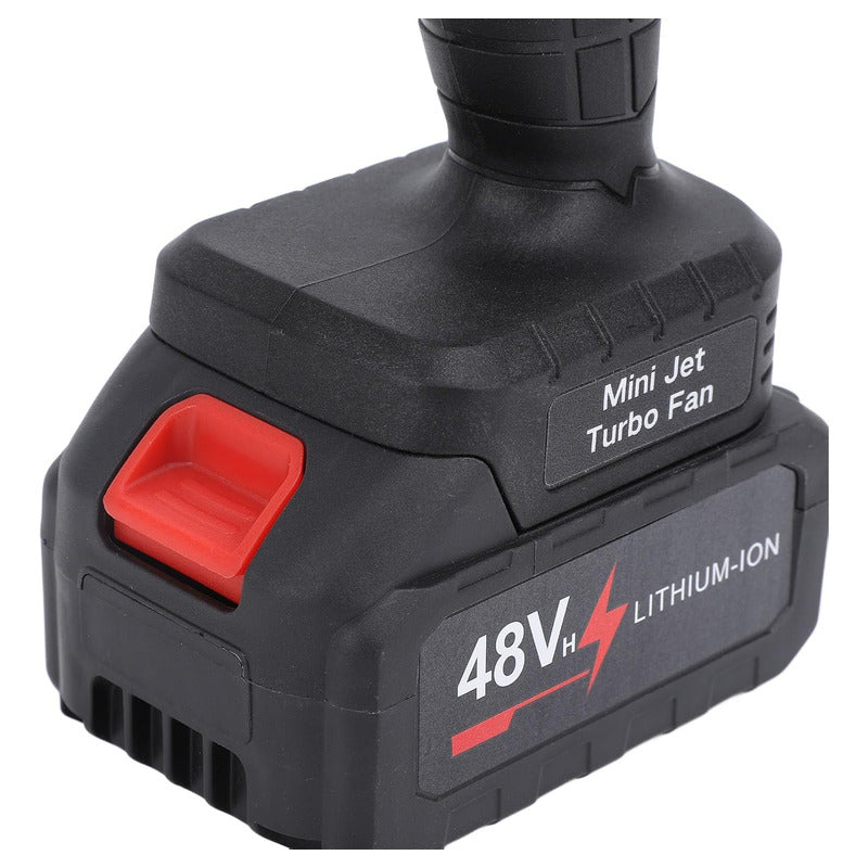 Soplador Turbina Profesional De Polvo Inalámbrico Negro