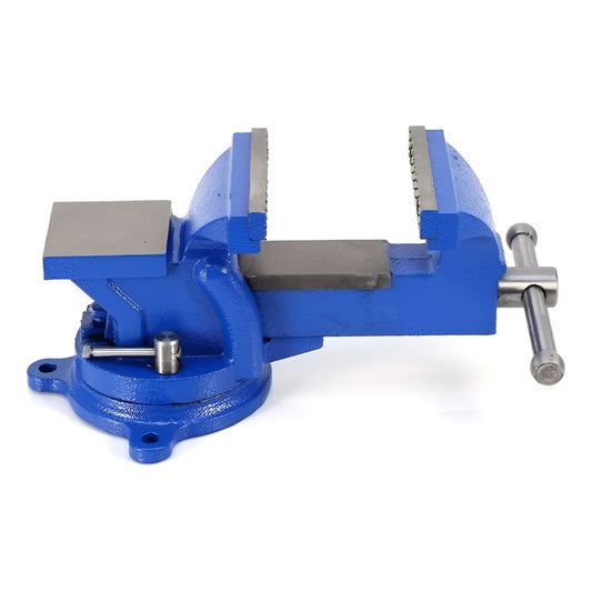 Tornillo De Banco Mecánico 4 Pulgadas 100mm Morsa Azul