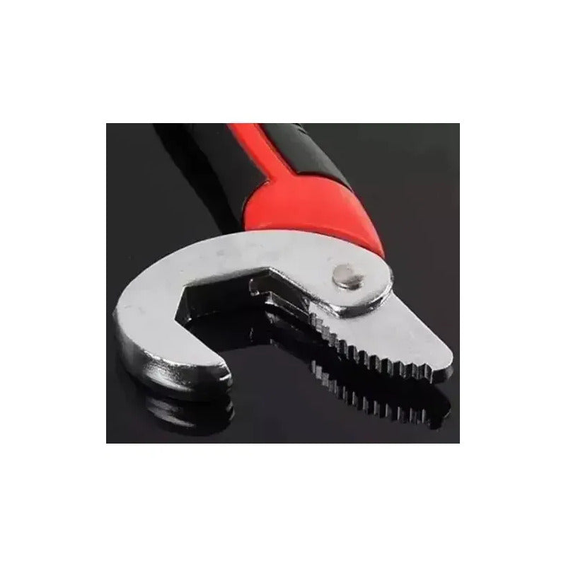Pack X2 Llaves Corona Tuerca Ajustable Universales 8-32mm Rojo