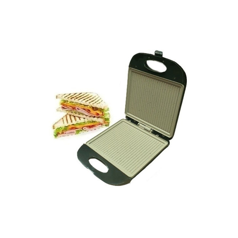 Tostador 2 En 1 Eléctrico Grande Sanguchera Plancha Doble