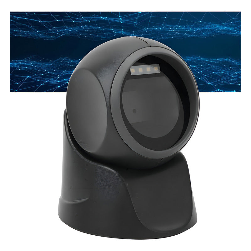 Scanner Lector Código De Barras En 1d Y 2d Usb Color Negro