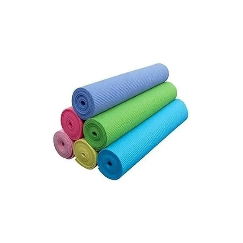 Mat De Yoga 4mm Ejercicios Yoga Fitness Deportes Gym En Casa
