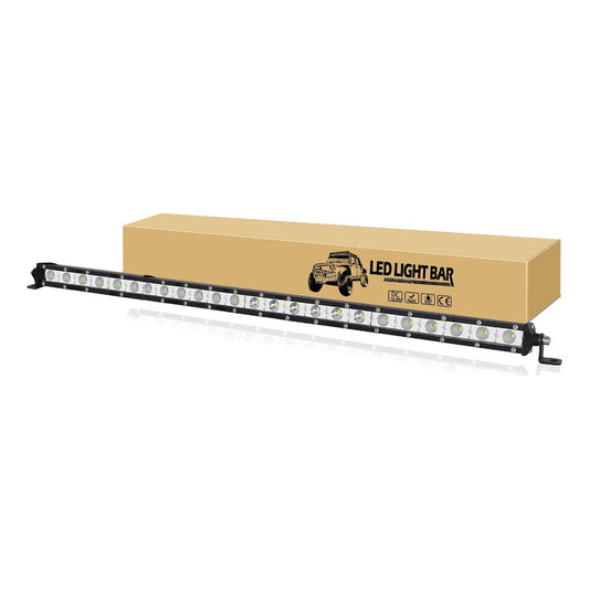 Barra De Luz Led De Fila Única De 25 Pulgadas Y 24 Leds