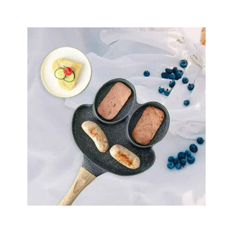 Sarten Multiuso Antihaderente Para Huevos Fritos Y Tortillas Gris