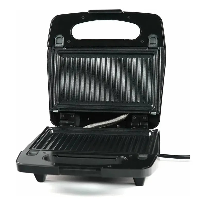 Maquina 3 En 1 Tostador - Grill De Carne - Wafflera Negro