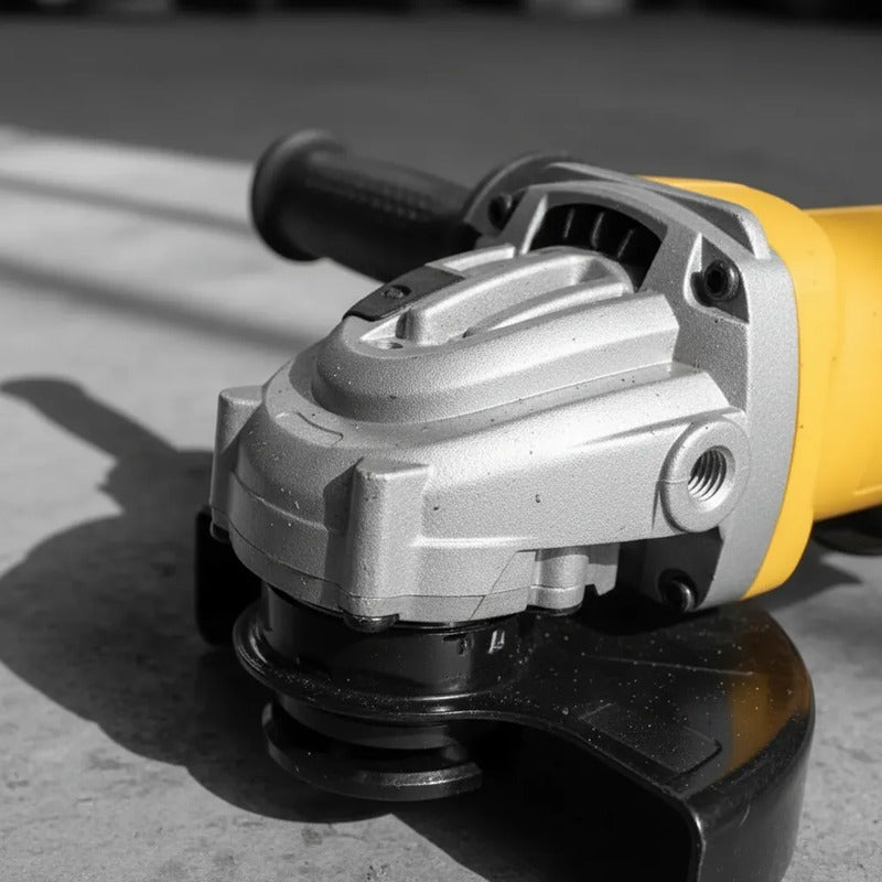 Pack Esmeril + Adaptador A Motosierra 12pu Galletero Angular Amarillo 50/60hz