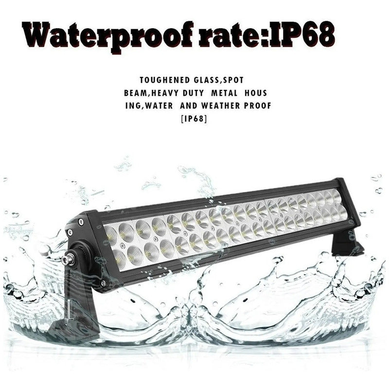 Barra Led 4x4 Neblineros Led Barra 120w Focos Led Resistente