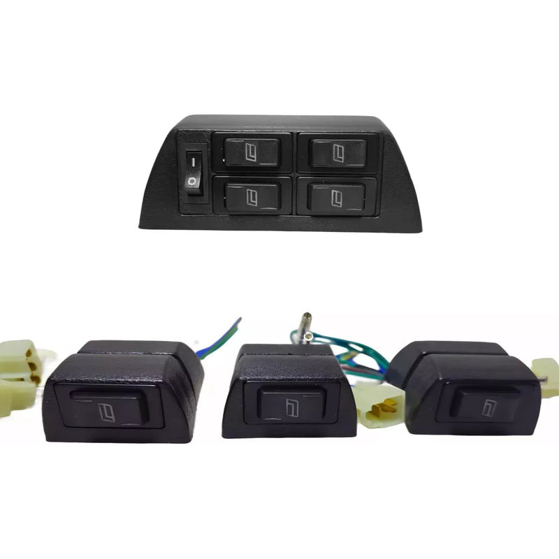 Kit De Alzavidrios Eléctricos  4 Puertas Universal 12v