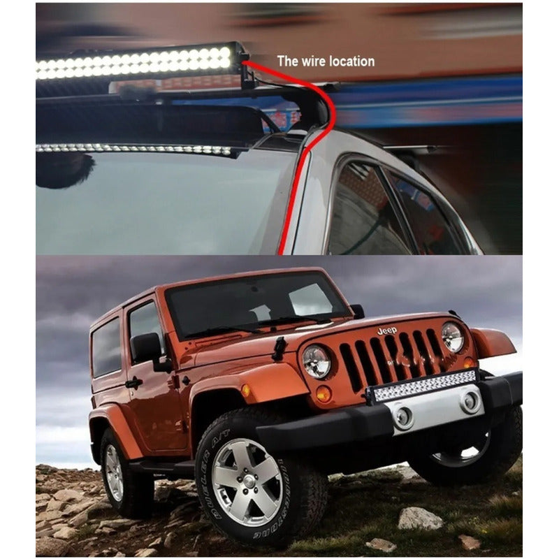 Barra Led 4x4 Neblineros Led Barra 120w Focos Led Resistente