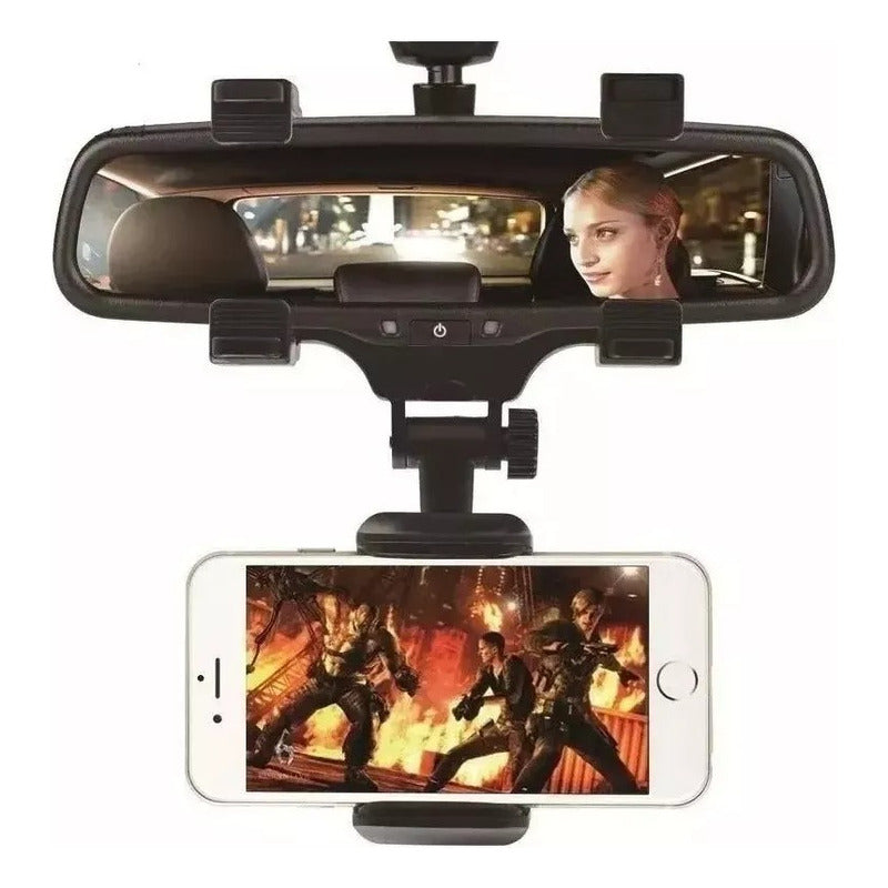 Soporte Para Telefono Celular Auto Carro Base Negro