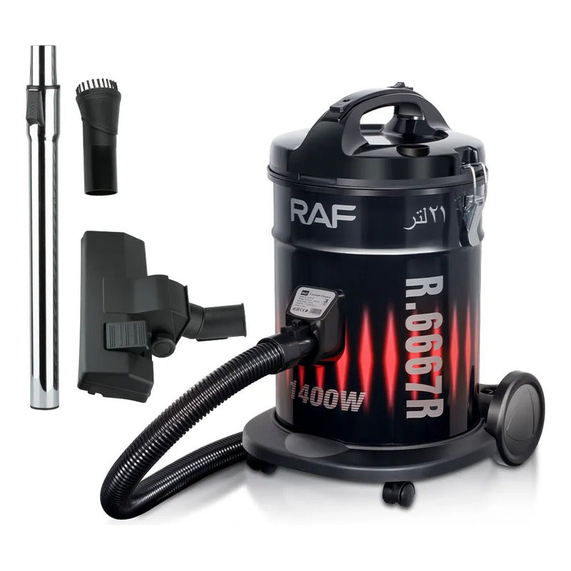 Aspiradora Vacuum Ciclónica Cleaner S/fuerte 3000w R-6672 Gris Oscuro