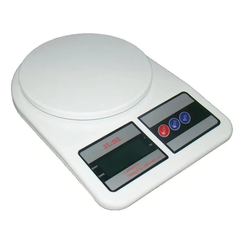 Balanza Pesa Digital Cocina 5 Kilos Blanca Blanco 5 Kg