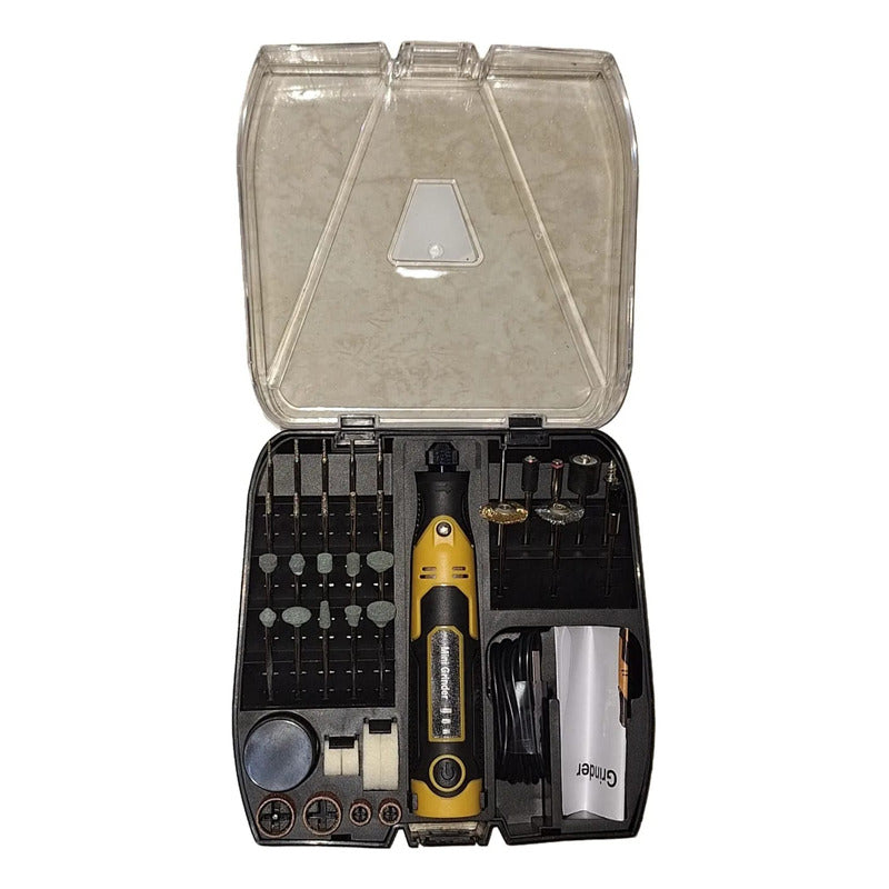 Mini Dremel Inalámbrico Recargable 3.6v Maleta 35 Piezas