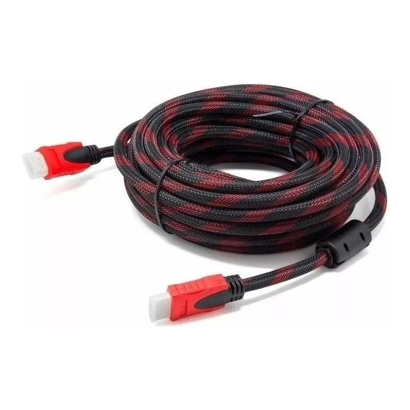 Cable Hdmi 15 Metros Mts Full Hd Blindado Y Enmallado
