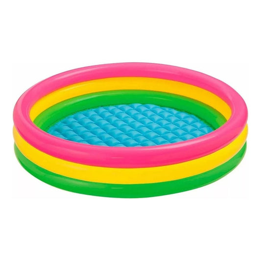 Piscina Resistente Inflable Redonda Portátil Verano Niños