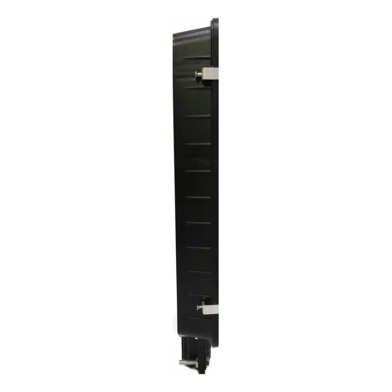 Pack X2 Foco Solar 1000watt Alumbrado Exterior Poste 420led Negro Fría