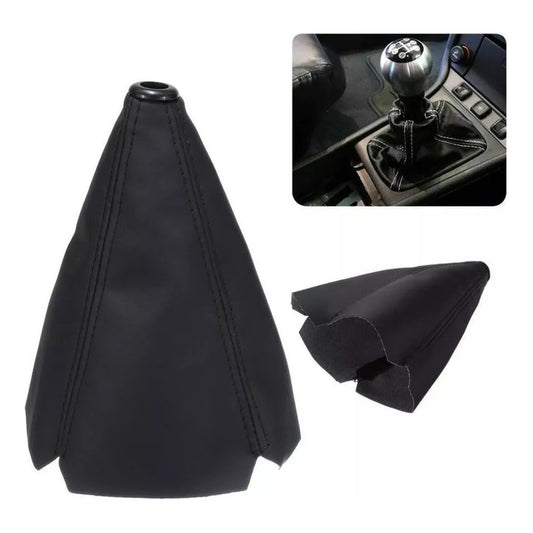 Funda Cubre Palanca De Cambio Auto Tunning Universal Negro