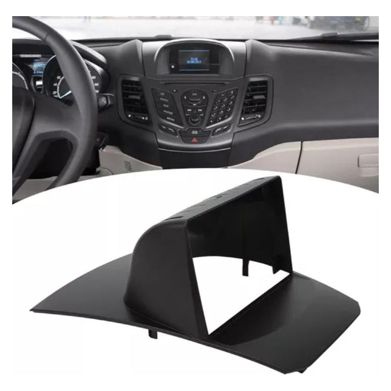 Bisel Adaptador Radio 9pul Ford Fiesta 2009-2014 Auto Negro