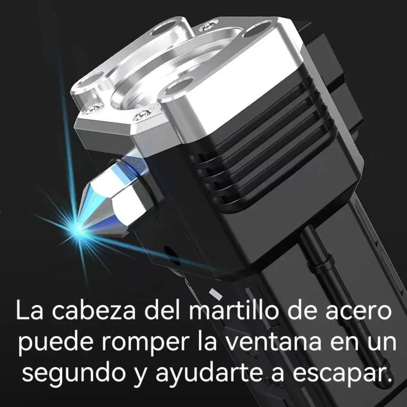 Linterna Táctica Militar Indestructible Martillo Emergencia