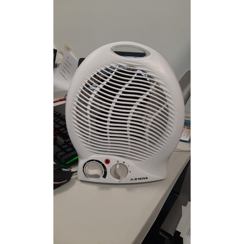 Estufa Eléctrica Calefactor Eléctrico Termoventilador Blanco