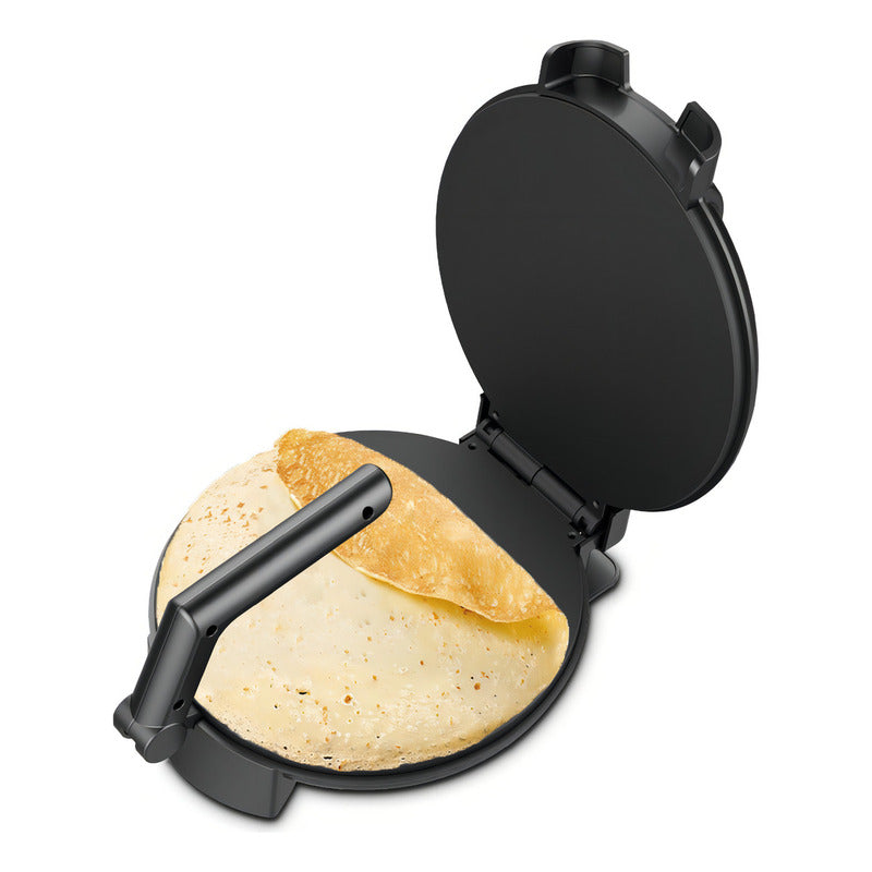 Máquina Para Hacer Panqueques Tortillas Raf 1400w Superficie Antiadherente Multiuso Color Negro Ideal Para Desayunos Rápidos Cocina Hogar Compacta Práctica Calentamiento Uniforme Fácil Limpieza